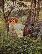 Hans Thoma Im Sonnenschein oil on canvas